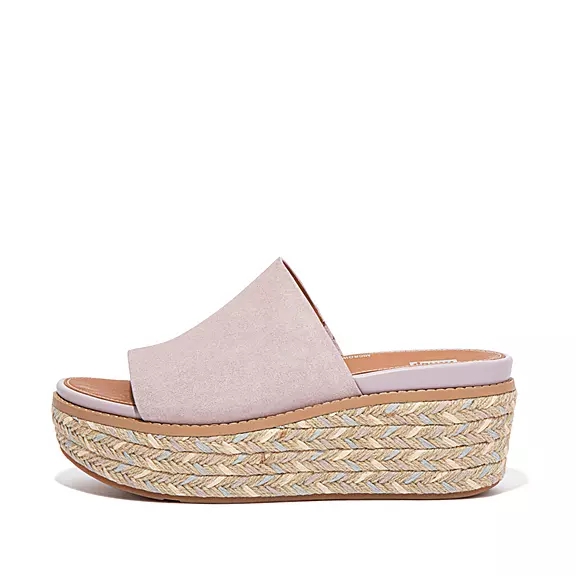 FitFlop ELOISE Espadrillos Ruskind Wedge Plateau Sandaler LyseLilla | 54725468