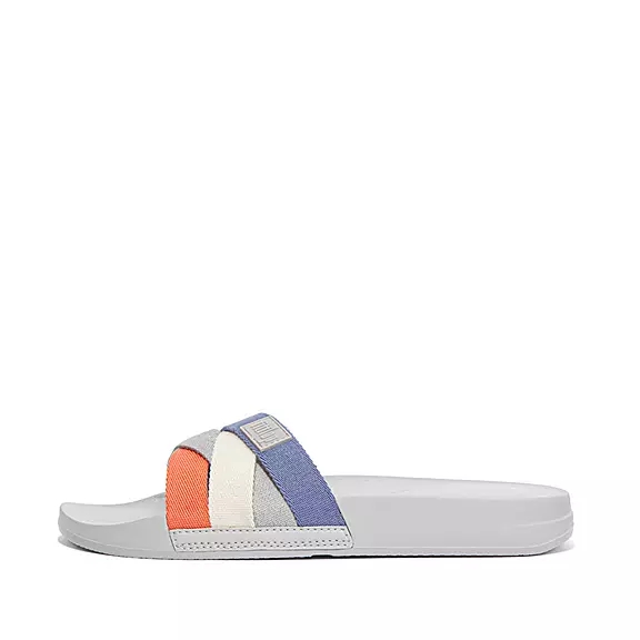 FitFlop IQUSHION Multi-Páskové Badesandaler Grå | 60290747