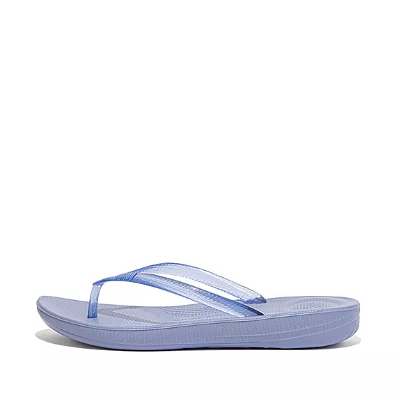 FitFlop IQUSHION Transparent Klipklapper Lavendel | 35234937