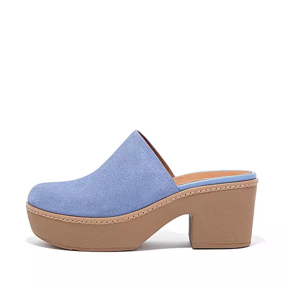 FitFlop PILAR Ruskind Træsko Lavendel | 43234361
