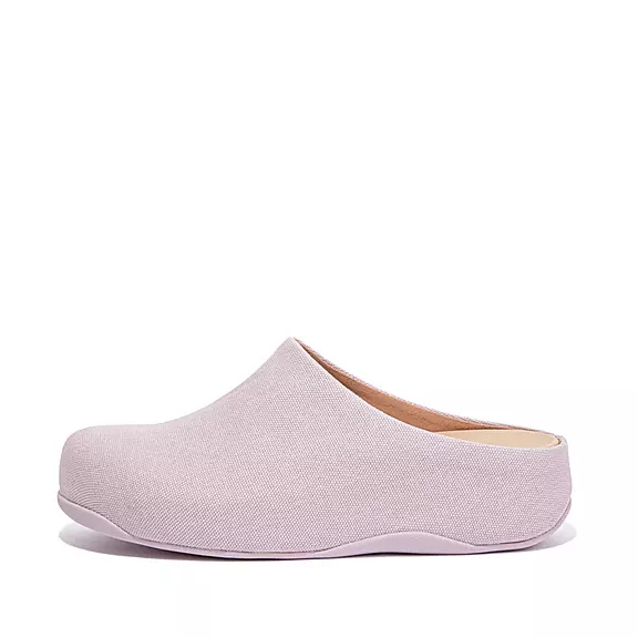 FitFlop SHUV Lærred Træsko LyseLilla | 65962776