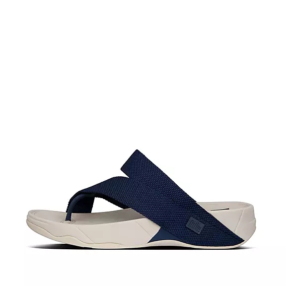 FitFlop SLING Weave Sandaler Med Tåstolpe Mørkeblå | 99686797