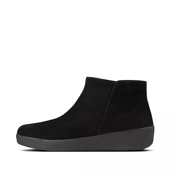 FitFlop SUMI Ruskind Ankelstøvler Sort | 58371140