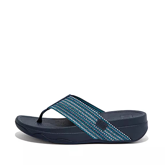 FitFlop SURFA Sandaler Med Tåstolpe Mørkeblå | 92012437