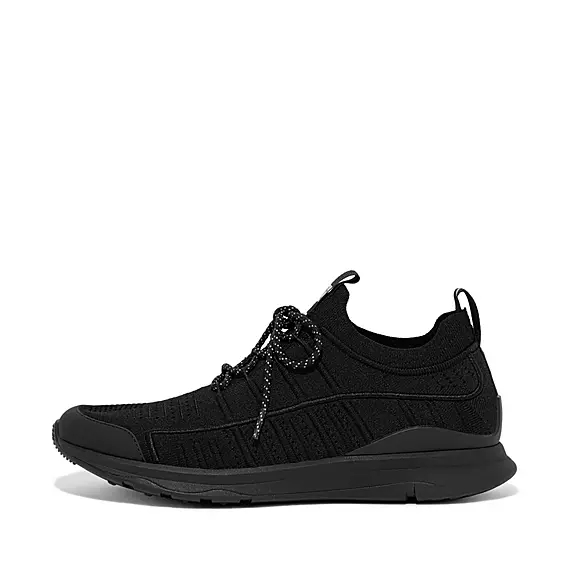 FitFlop VITAMIN FF Knit Sports Sneakers Sort | 48054402