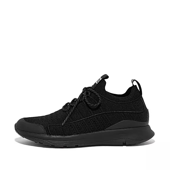 FitFlop VITAMIN FF Knit Sports Sneakers Sort | 54058267