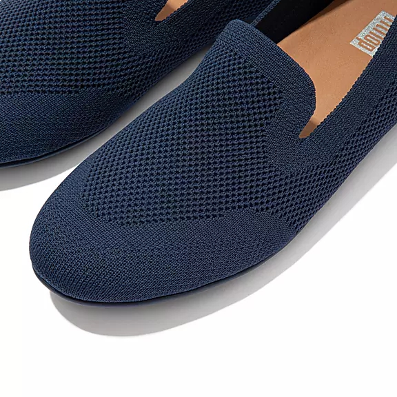 FitFlop ALLEGRO E01 Multi-Knit Loafers Mørkeblå | 34384172