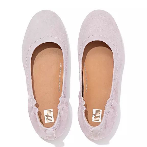 FitFlop ALLEGRO Ruskind Ballerina Sko LyseLilla | 37358553