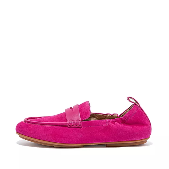 FitFlop ALLEGRO Ruskind Penny Loafers Fuchsia | 40817472