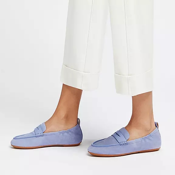 FitFlop ALLEGRO Ruskind Penny Loafers Lavendel | 32845875
