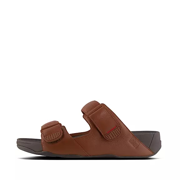FitFlop GOGH Læder Badesandaler MørkeBrune | 10070906