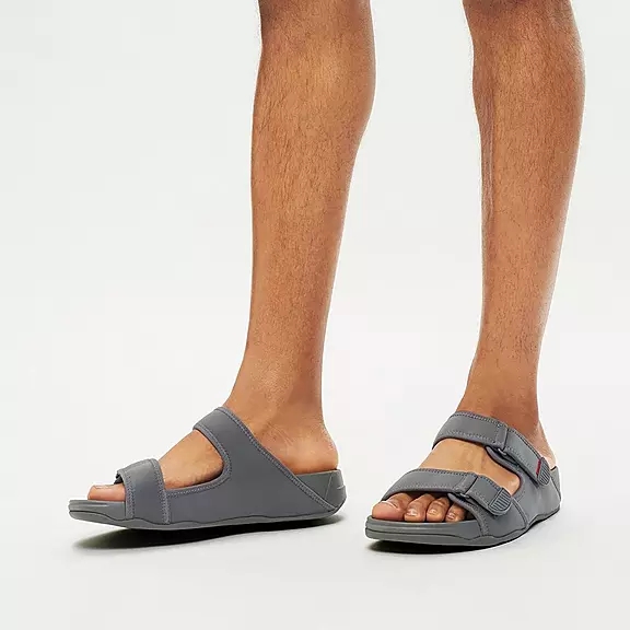 FitFlop GOGH MOC Strand-Resistant Badesandaler Grå | 83238076