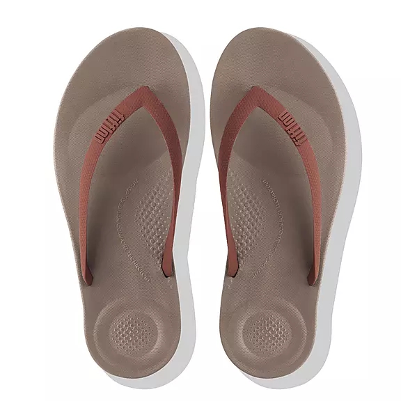 FitFlop IQUSHION Ergonomic Klipklapper Brune | 78306946