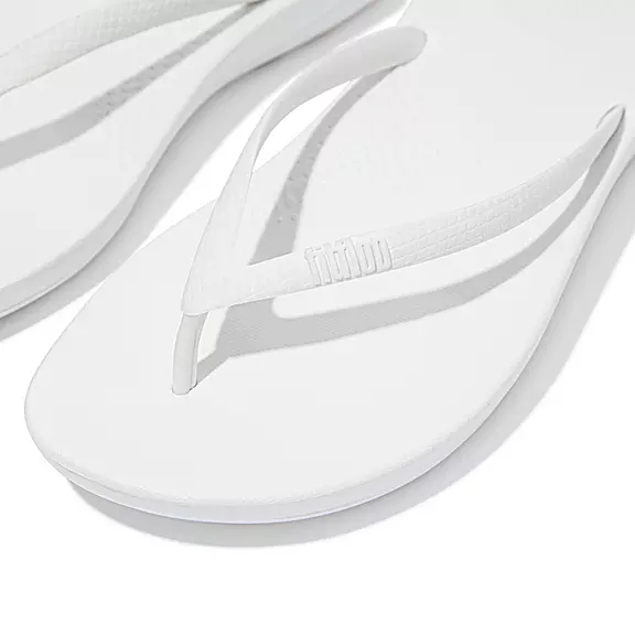 FitFlop IQUSHION Ergonomic Klipklapper Hvide | 94780789