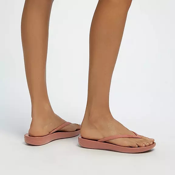 FitFlop IQUSHION Ergonomic Klipklapper Lyserød | 69897010