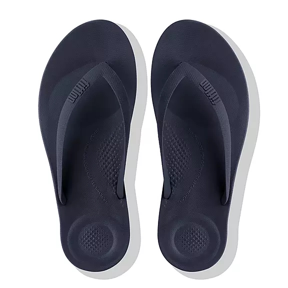 FitFlop IQUSHION Ergonomic Klipklapper Mørkeblå | 20741998