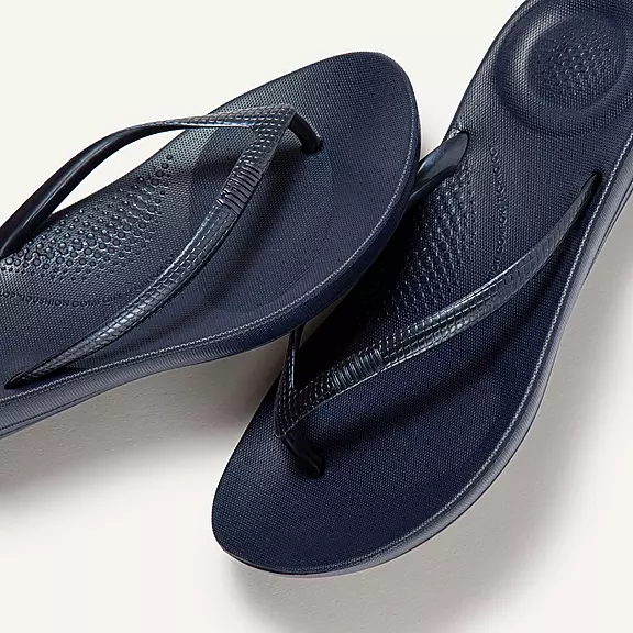 FitFlop IQUSHION Ergonomic Klipklapper Mørkeblå | 91929965