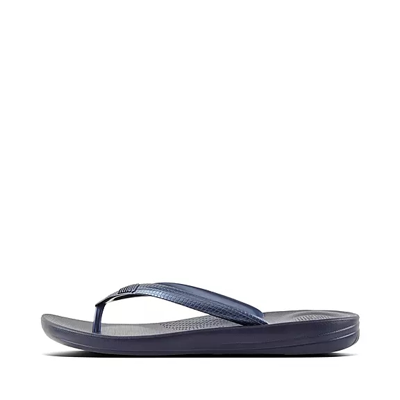 FitFlop IQUSHION Ergonomic Klipklapper Mørkeblå | 91929965