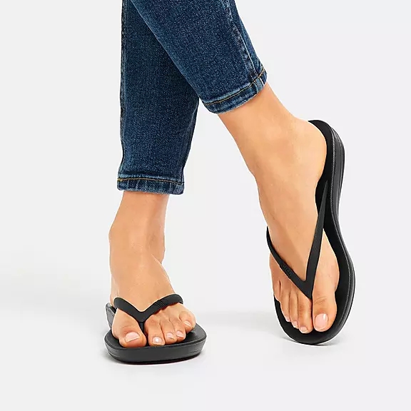 FitFlop IQUSHION Ergonomic Klipklapper Sort | 87113094