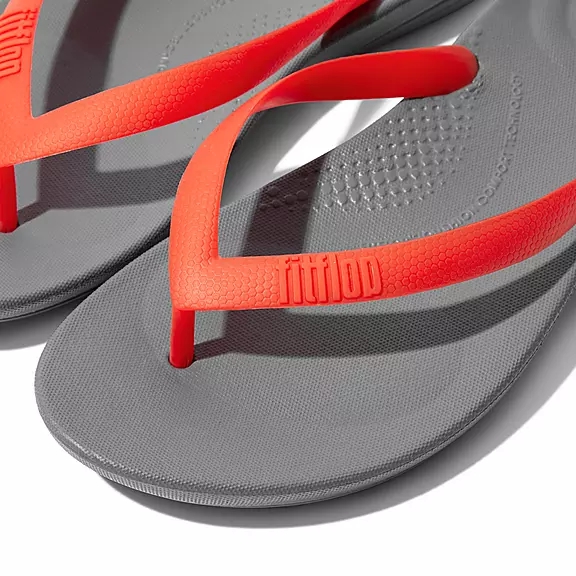 FitFlop IQUSHION Iqushion Ergonomic Klipklapper Grå | 62910244