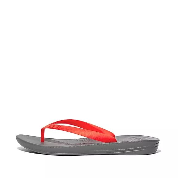 FitFlop IQUSHION Iqushion Ergonomic Klipklapper Grå | 62910244