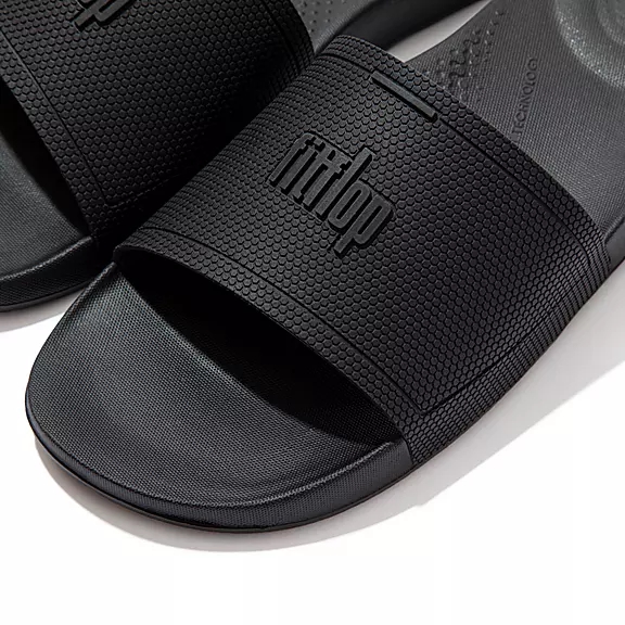 FitFlop IQUSHION Pool Badesandaler Sort | 49401717