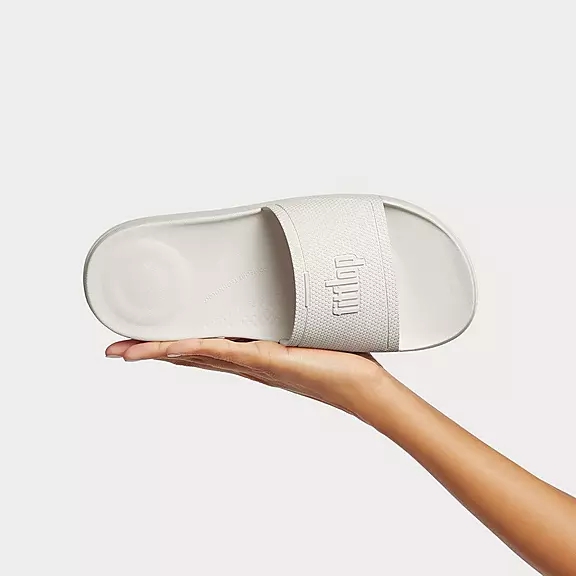 FitFlop IQUSHION Pool Badesandaler Sort | 75661007