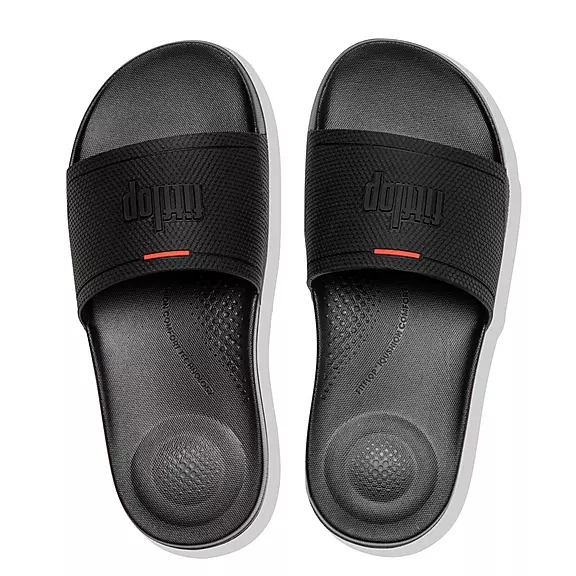 FitFlop IQUSHION Pool Badesandaler Sort | 96826271