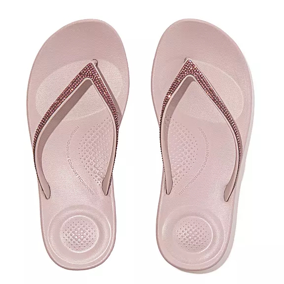 FitFlop IQUSHION Sparkle Klipklapper LyseLilla | 37599017