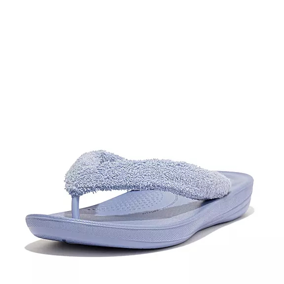 FitFlop IQUSHION Towelling Klipklapper Lavendel | 22781688