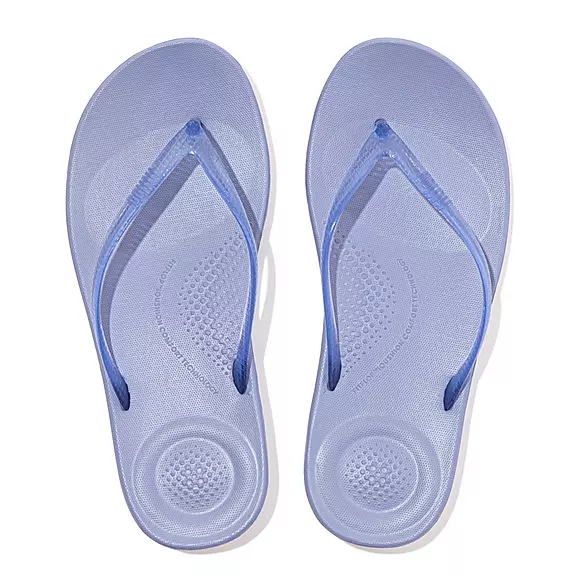 FitFlop IQUSHION Transparent Klipklapper Lavendel | 35234937