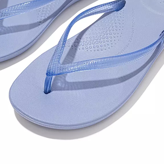 FitFlop IQUSHION Transparent Klipklapper Lavendel | 35234937