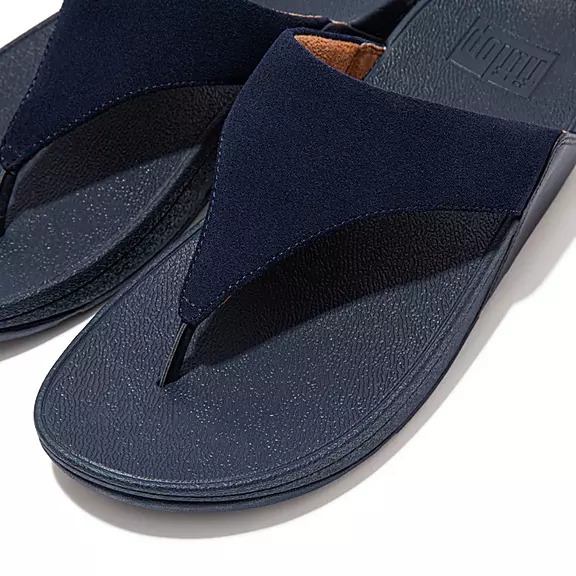 FitFlop LULU Ruskind Sandaler Med Tåstolpe Mørkeblå | 31140350