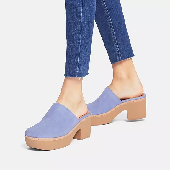 FitFlop PILAR Ruskind Træsko Lavendel | 43234361