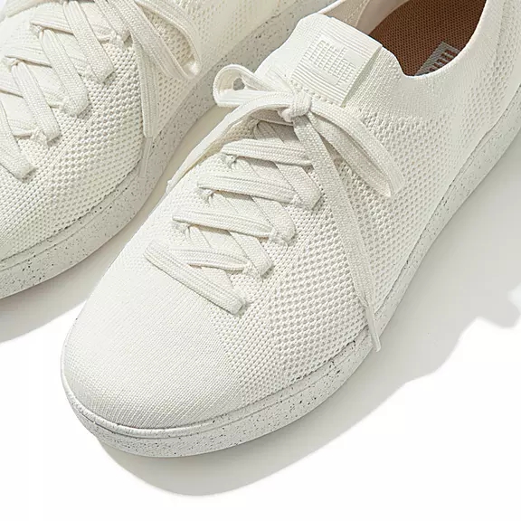FitFlop RALLY E01 Multi-Knit Sneakers Hvide | 72158005