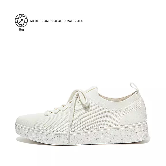 FitFlop RALLY E01 Multi-Knit Sneakers Hvide | 72158005