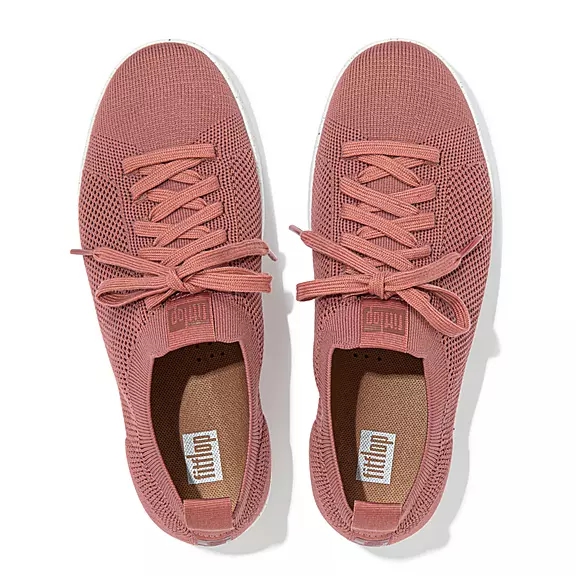 FitFlop RALLY E01 Multi-Knit Sneakers Lyserød | 60924797