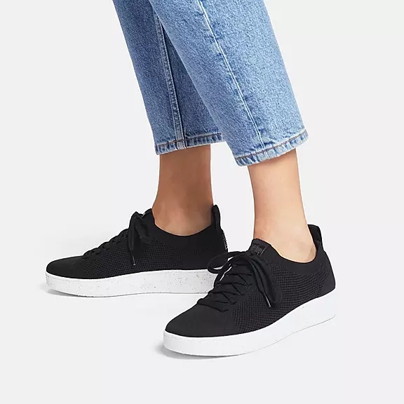 FitFlop RALLY E01 Multi-Knit Sneakers Sort | 66256967