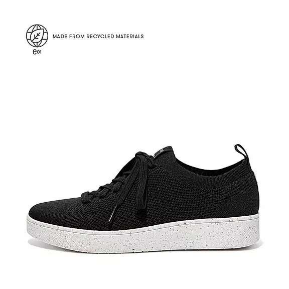FitFlop RALLY E01 Multi-Knit Sneakers Sort | 66256967