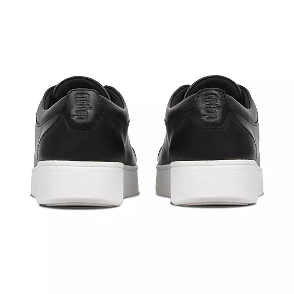 FitFlop RALLY Læder Sneakers Sort | 40733897