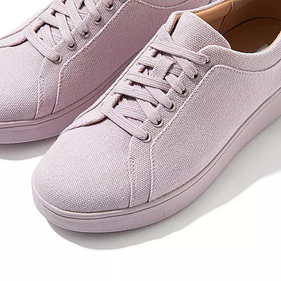 FitFlop RALLY Lærred Sneakers LyseLilla | 66443697