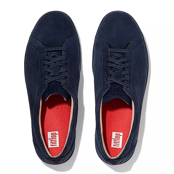 FitFlop RALLY Ruskind Sneakers Mørkeblå | 25147999