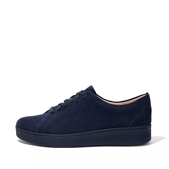 FitFlop RALLY Ruskind Sneakers Mørkeblå | 25147999