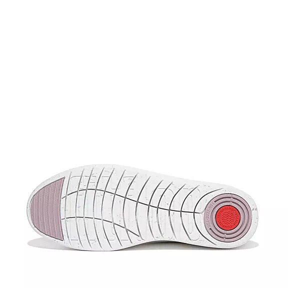 FitFlop RALLY Speckle-Sole Læder Sneakers Hvide | 38975706