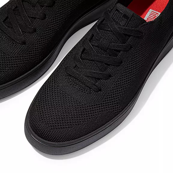 FitFlop RALLY X Airyknit Sneakers Sort | 70373279