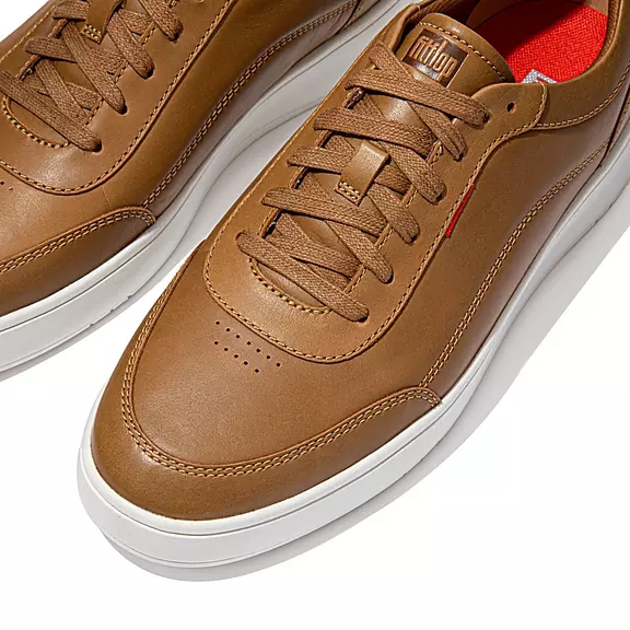 FitFlop RALLY X Læder Sneakers Brune | 12703873