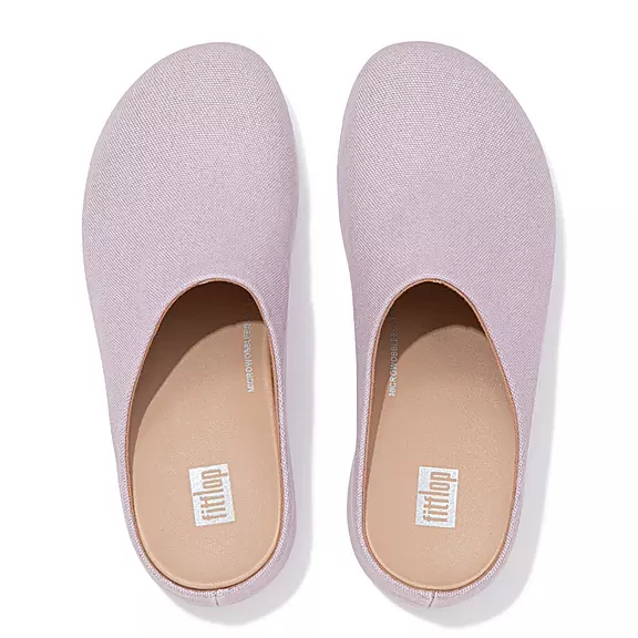 FitFlop SHUV Lærred Træsko LyseLilla | 65962776