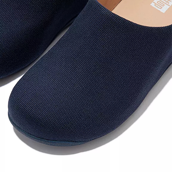 FitFlop SHUV Lærred Træsko Mørkeblå | 92388859