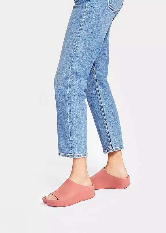 FitFlop SHUV Nubuck Badesandaler Lyserød | 20956206