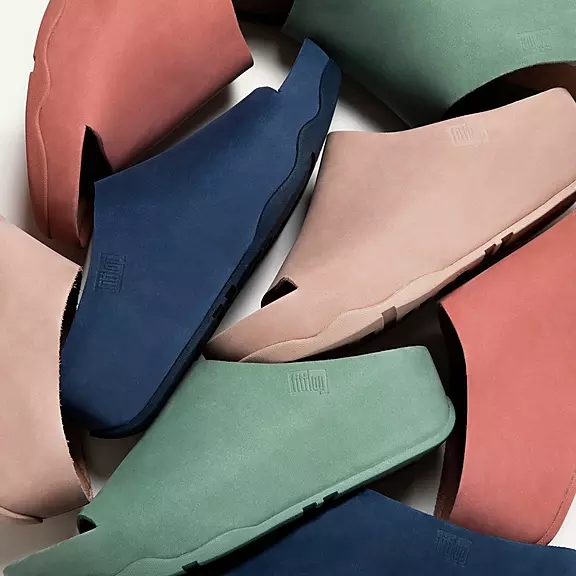 FitFlop SHUV Nubuck Badesandaler Lyserød | 20956206